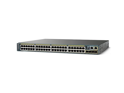 [25-REFURBISH-CISCO] WS-C2960X-48FPD-L Cisco 48-Port Gigabit PoE Network Switch