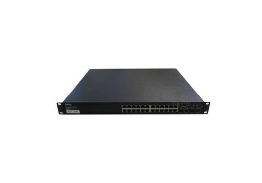 [0MY287] 0MY287 - Dell PowerConnect 6224 24-Port Gigabit Ethernet Network Switch with Rack Ears Refurbished Grade A