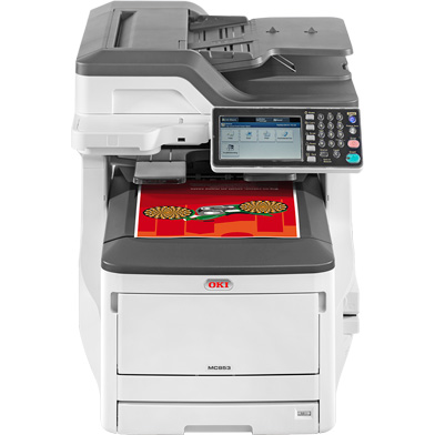 [45850603] 45850603 - OKI MC853dn A3 Color Multifunction LED Laser Printer