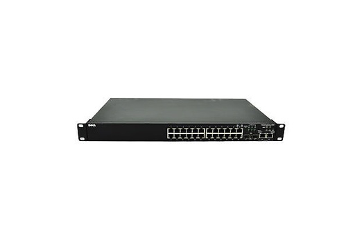 [0XJ505] 0XJ505 - Dell PowerConnect 3424 24-Port 10100 Network Ethernet Switch Refurbished Grade A